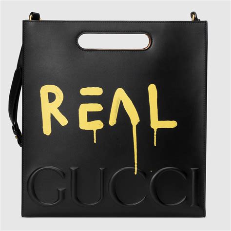 gucci ghost leather tote|gucci online exclusive tote.